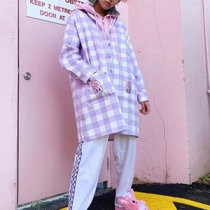 Esther Loves Oaf Bunny Check Jacket